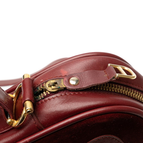 Authentic Cartier Suede & Leather Crossbody Bag - Picture 4 of 9